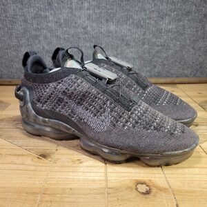 Nike Air Vapormax 2020 Flyknit Shoes Mens Sz 10.5 Black CJ6740-002 ⚠️ FLAWS